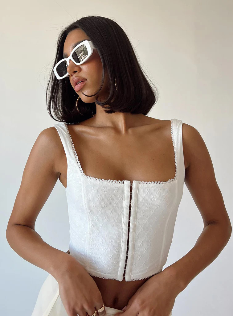 Bryleigh Top White | Princess Polly US