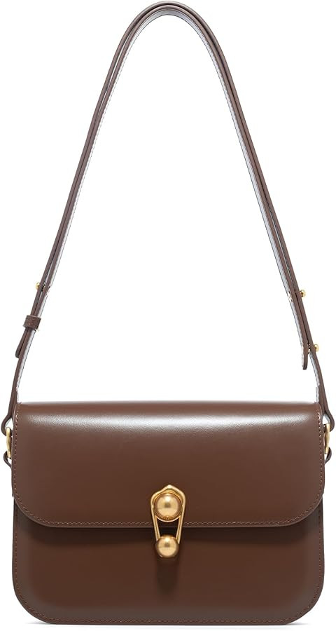 LA'FESTIN Leather Purse Small Bags For Women: Black Shoulder Handbags Crossbody Bag | Amazon (US)