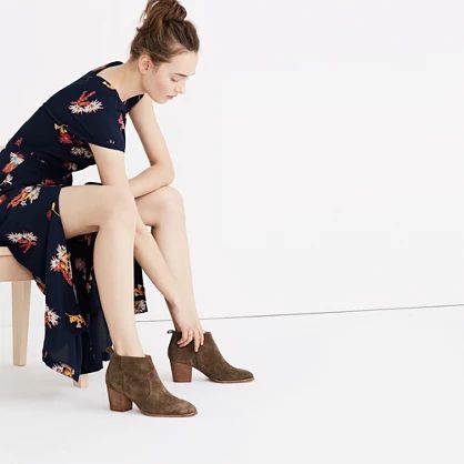 The Brenner Boot in Suede | Madewell