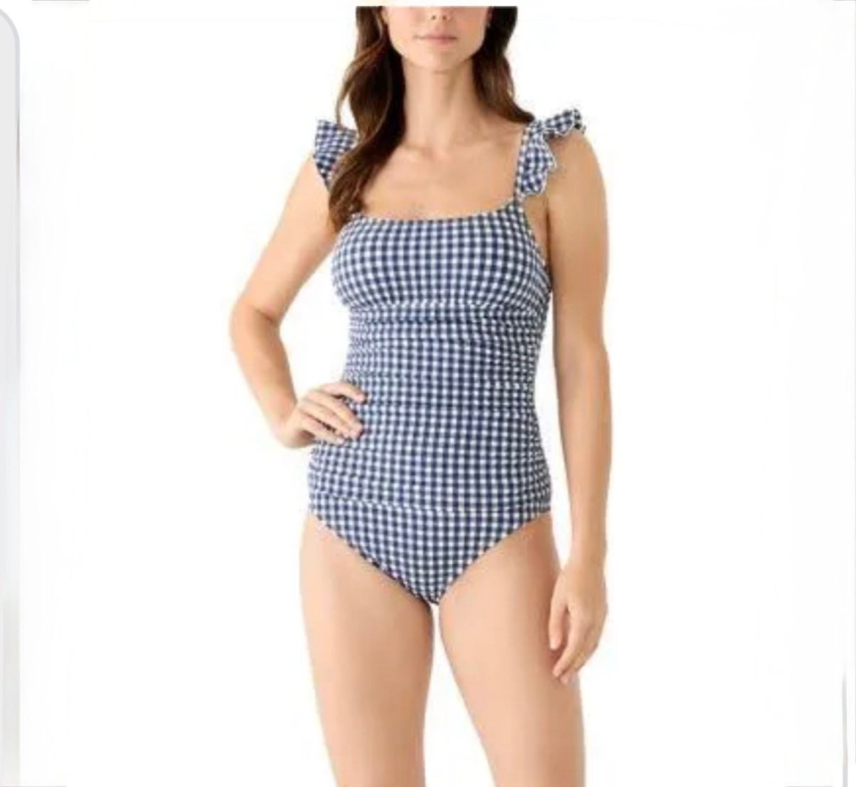 Fourth of July - women’s gingham suit; love the ruffle strap


#LTKOver40 #LTKSaleAlert @Belk #gingham #swimsuit #fourthofjuly #july4th #ginghamswimsuit

#LTKActive #LTKSeasonal #LTKU