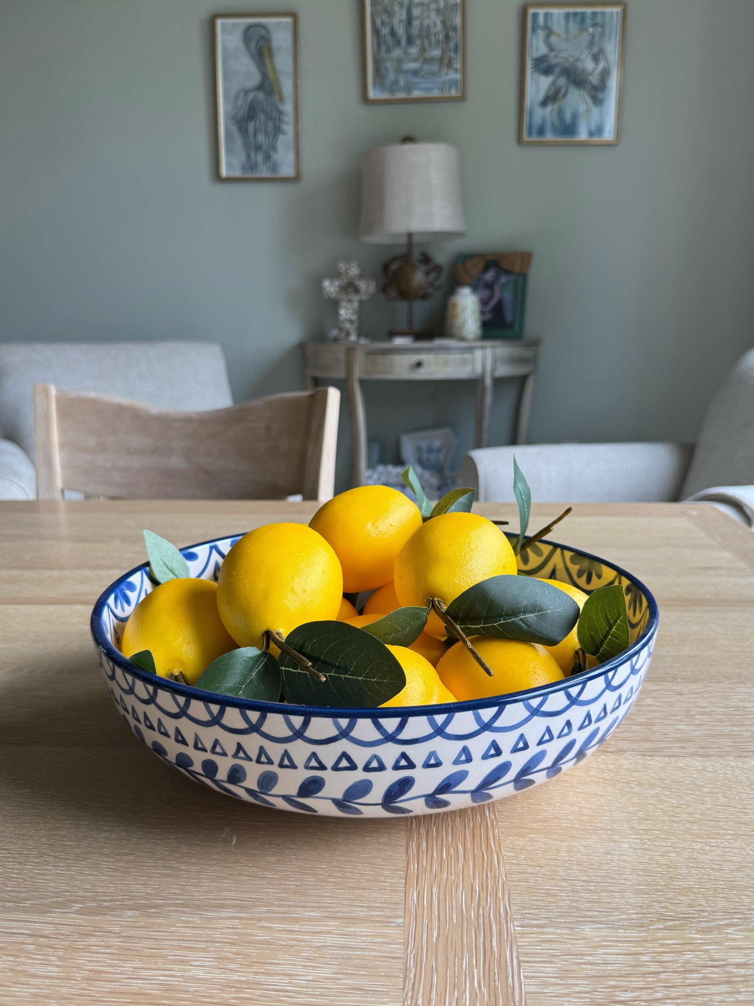 My favorite summer centerpiece using the prettiest serving bowl. 

#LTKHome