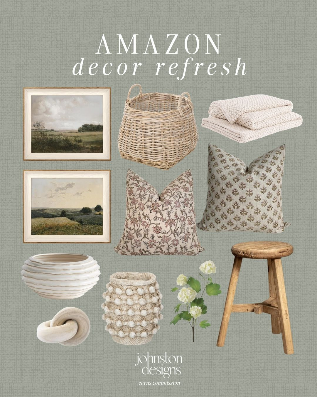 Amazon decor refresh with soft neutrals and natural textures. Easy pieces to warm up your space and create a layered, lived-in look. 🌿

Amazon home decor, neutral home decor, home decor refresh, cozy home style, woven baskets decor, neutral throw pillows, organic modern decor, affordable home decor, living room decor ideas, warm neutral aesthetic.

#ltkhome #ltkfinds #amazonhome #homedecor #neutralhome #cozyhome #organicmodern #decorinspo #homerefresh #mcgee #modernfarmhouse  

 #LTKHome