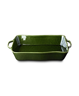 Verde Large Rectangular Baker | Macy's