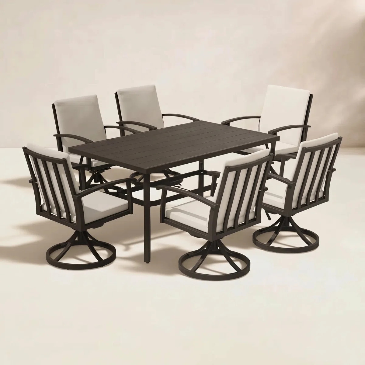 Wildon Home\u00ae Whittlesey 84" Patio Dining Set & Reviews | Birch Lane | Birch Lane