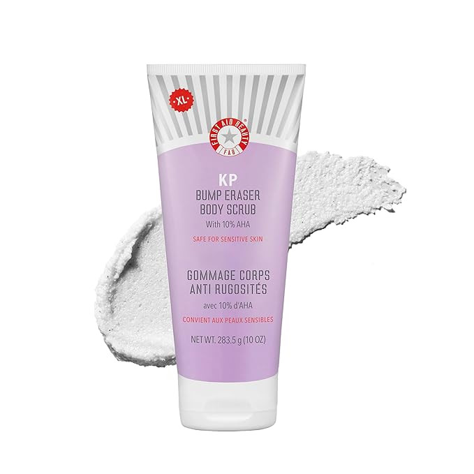 First Aid Beauty - KP Bump Eraser Body Scrub with 10% AHA, Keratosis Pilaris Skin Exfoliater with... | Amazon (US)