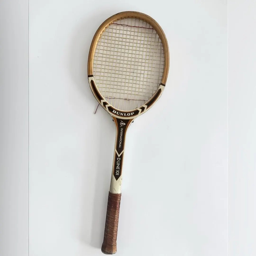 Dunlop International DLINT01 Wood Tennis Racket Vintage Sports Decor | Etsy (US)