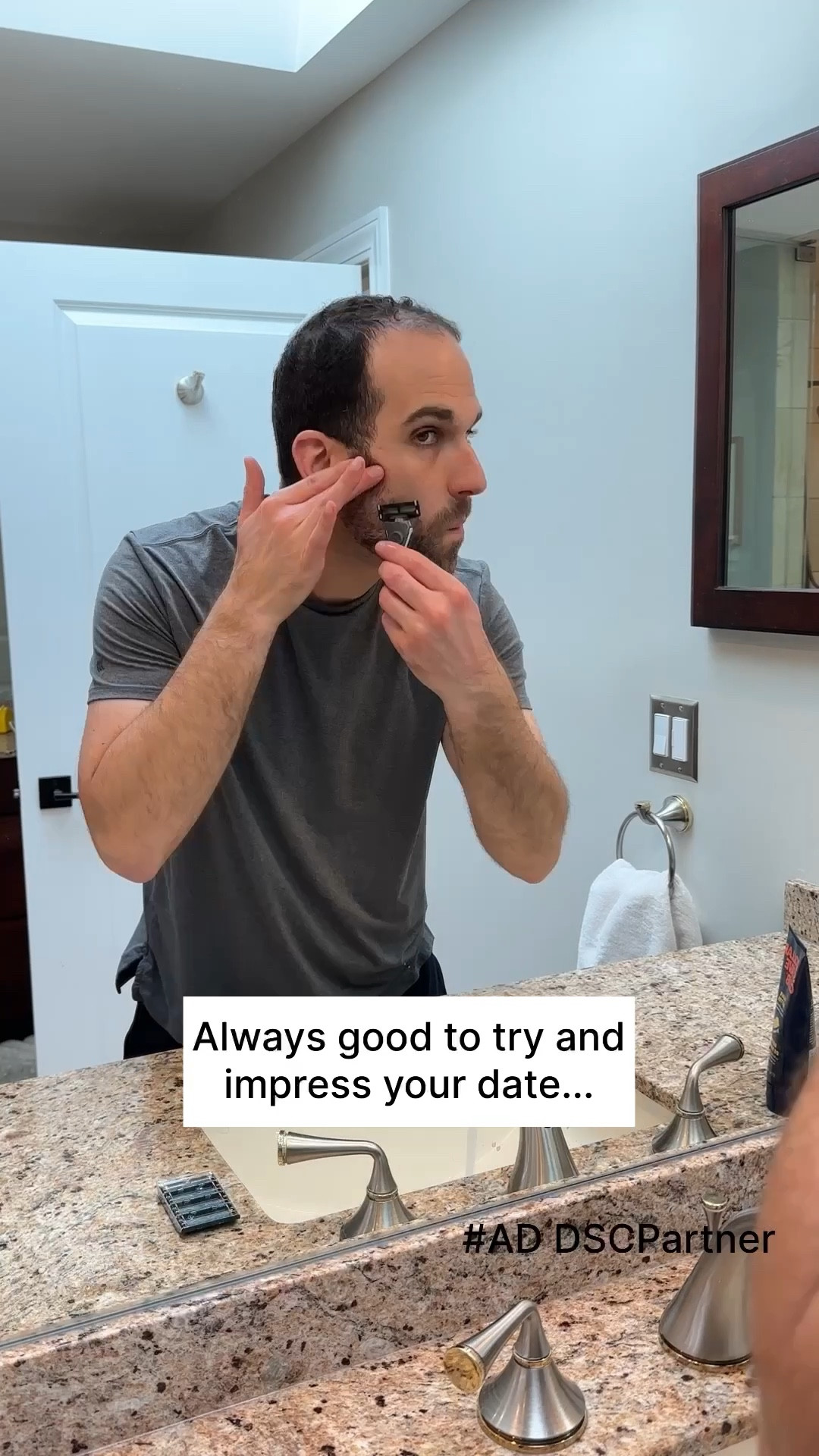 #AD You deserve better date nights—and a better shave. @DollarShaveClub at @Target has everything you need to show up smooth, confident, and ready to impress. 🪒 Upgrade your routine today. #DollarShaveClub #TargetPartner #DSCPartner #Target

#LTKMens #LTKTravel #LTKWorkwear