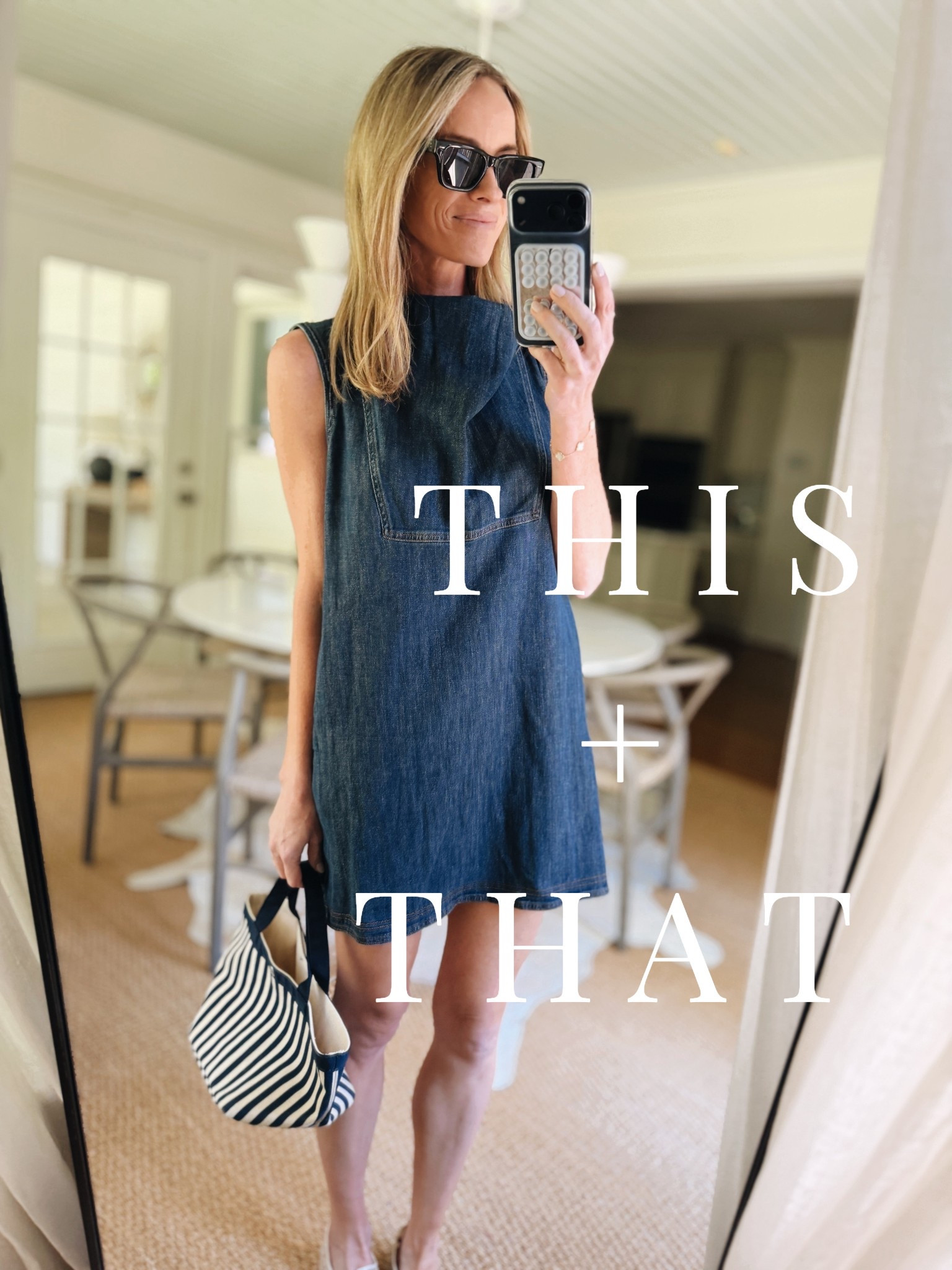 Sizes /
Small chambray dress
Smalls target 
XS gingham dress
