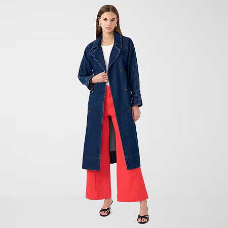 RM Rebecca Minkoff Womens High Rise Wide Leg Jean, 10, Red | JCPenney