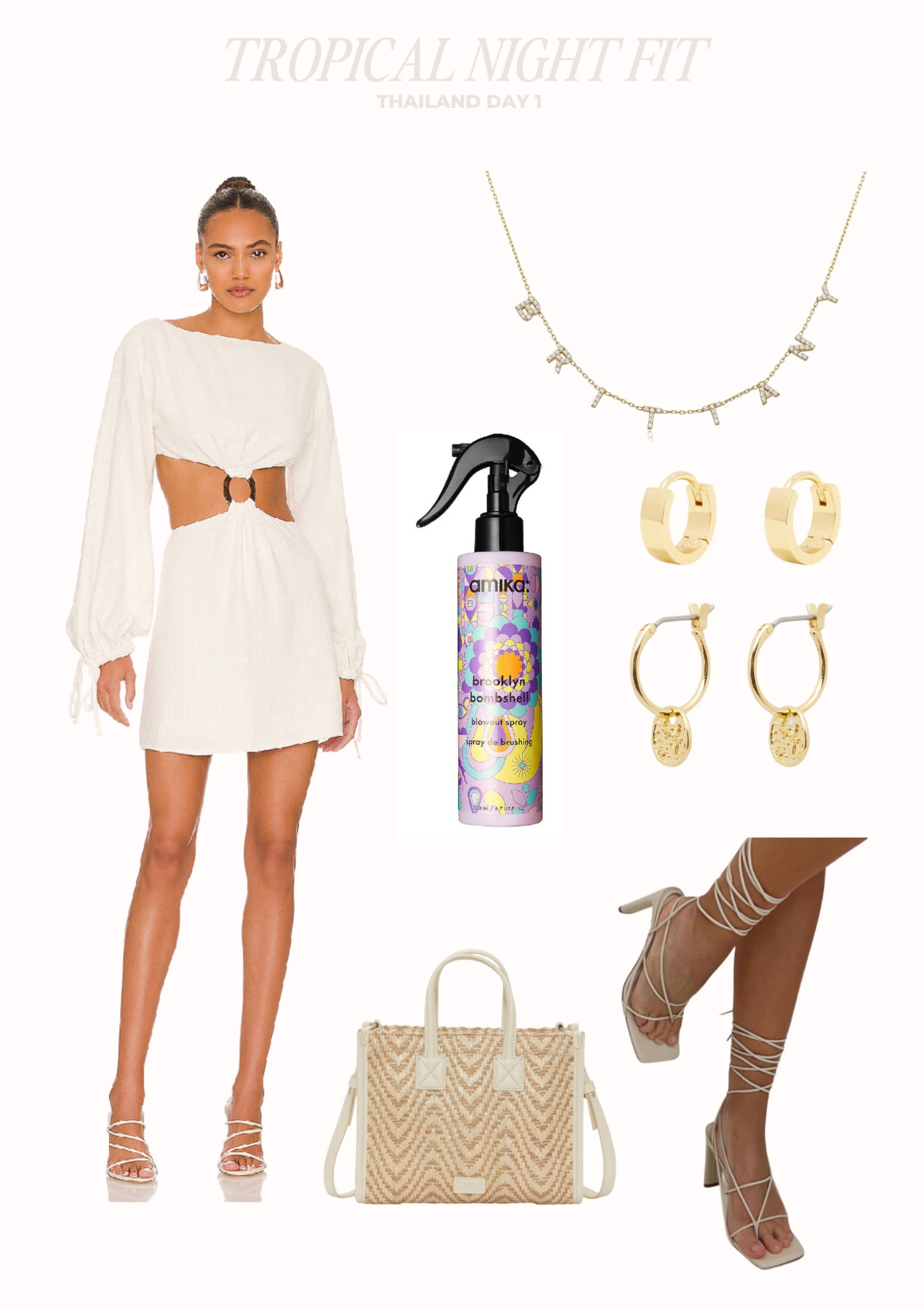 Thailand outfit night 1 / tropical night fit 

#LTKSeasonal #LTKtravel #LTKitbag