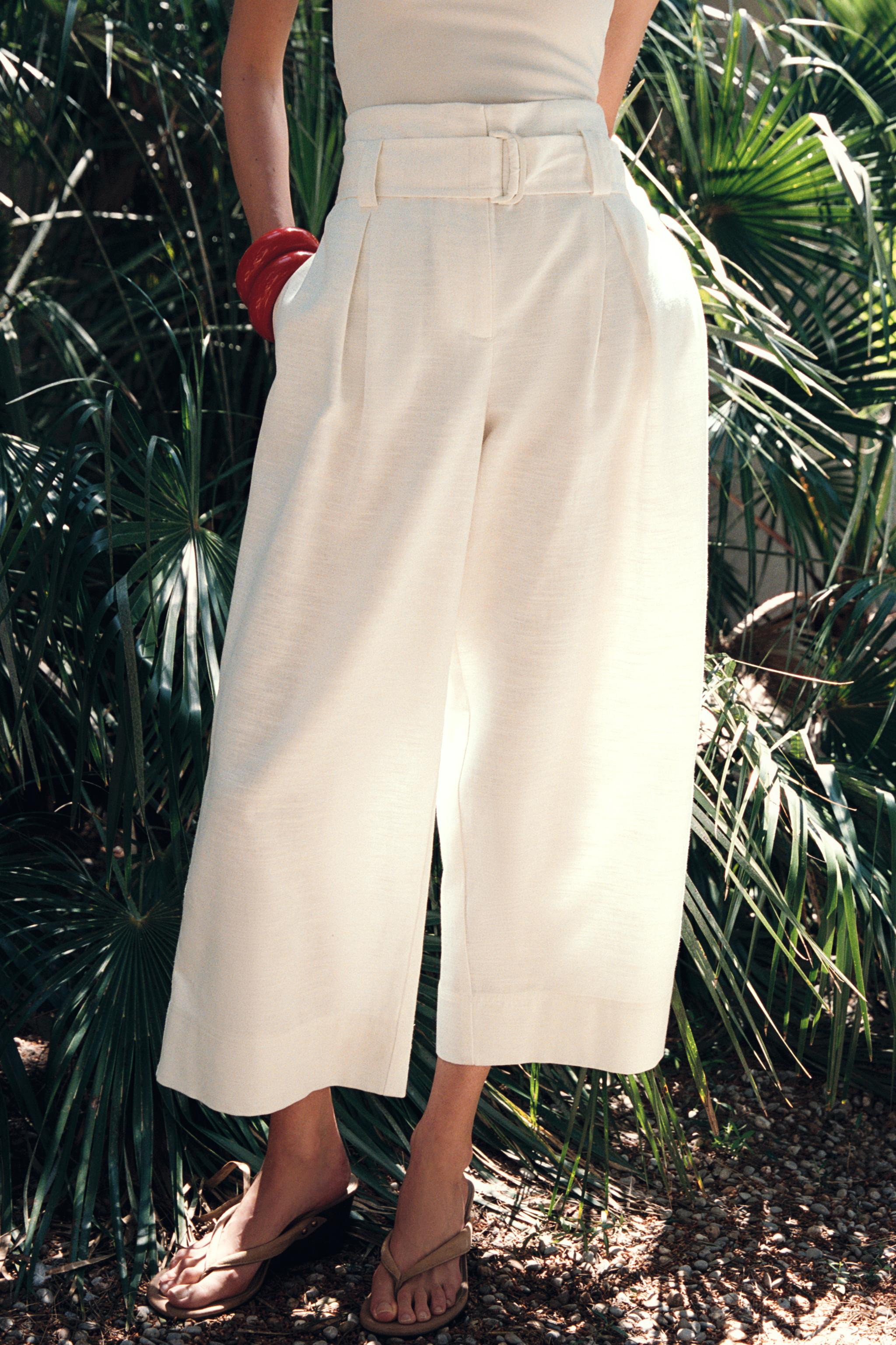 BELTED CULOTTES | Zara US