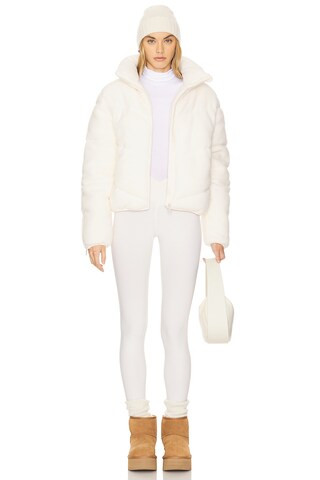 P.E Nation Fortune Sherpa Jacket in Whisper White from Revolve.com | Revolve Clothing (Global)