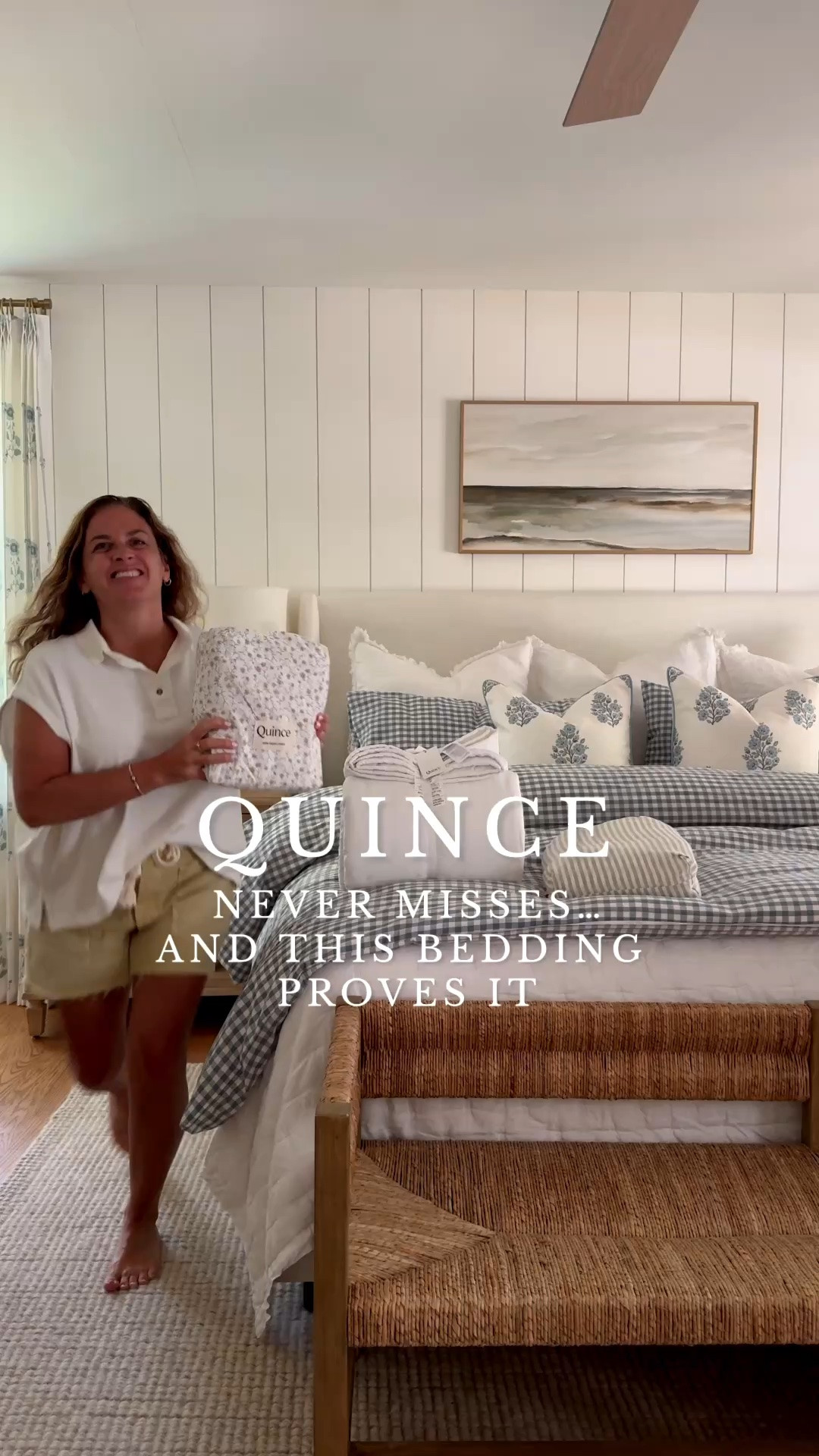 I don’t usually get excited about sheets… but these changed my mind. They’re incredibly soft, lightweight, and perfect if you’re a hot sleeper like me. I paired them with new Quince bedding, and our bedroom has never felt cozier. ☁️✨

@quince
#quincepartner

#LTKHome
