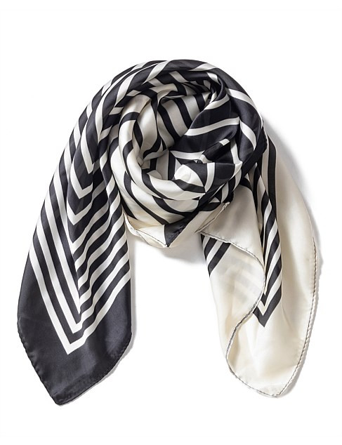 GEOMETRIC PRINT KERCHIEF | David Jones (Australia & New Zealand)