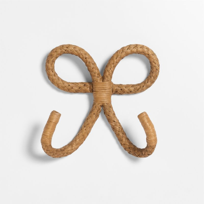 Cinta Bow Hook by Sharland England | Crate & Kids | Crate & Barrel