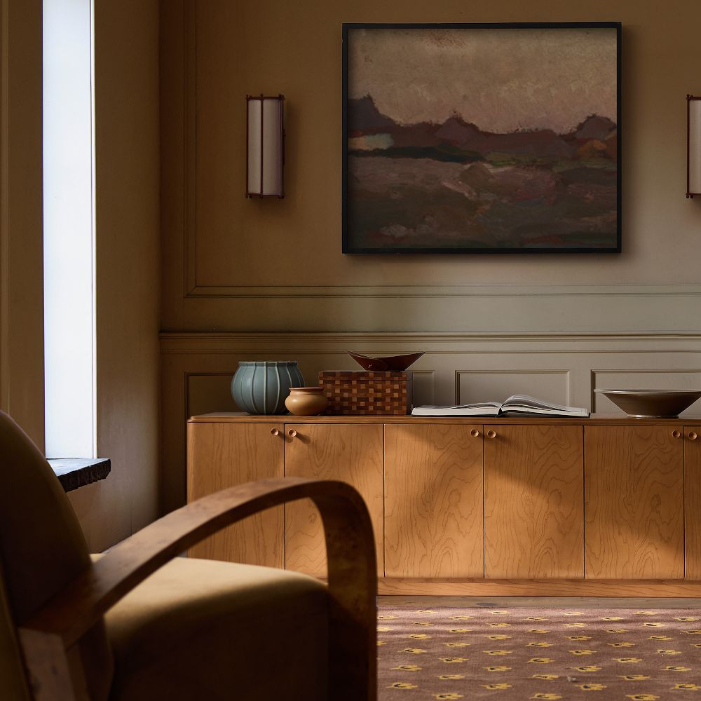 Pierce & Ward Burl Wood Media Console (80") | West Elm (US)