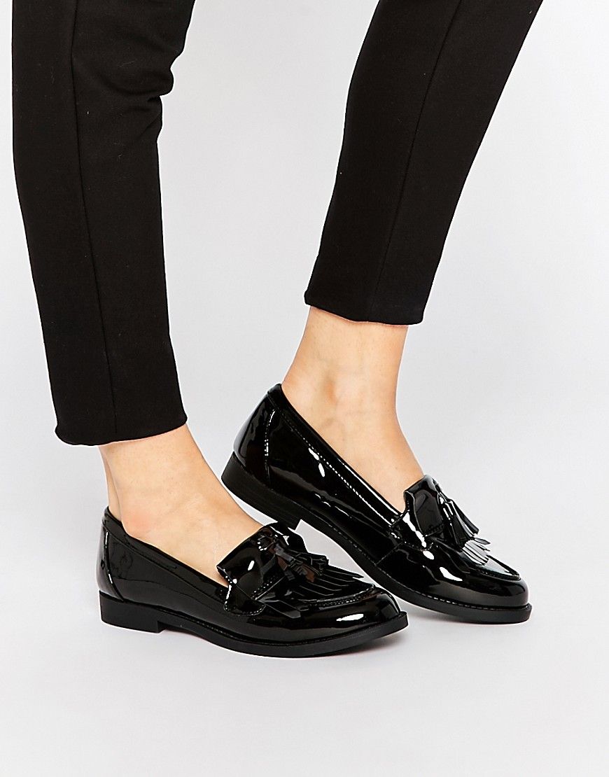 New Look Patent Loafers | ASOS UK