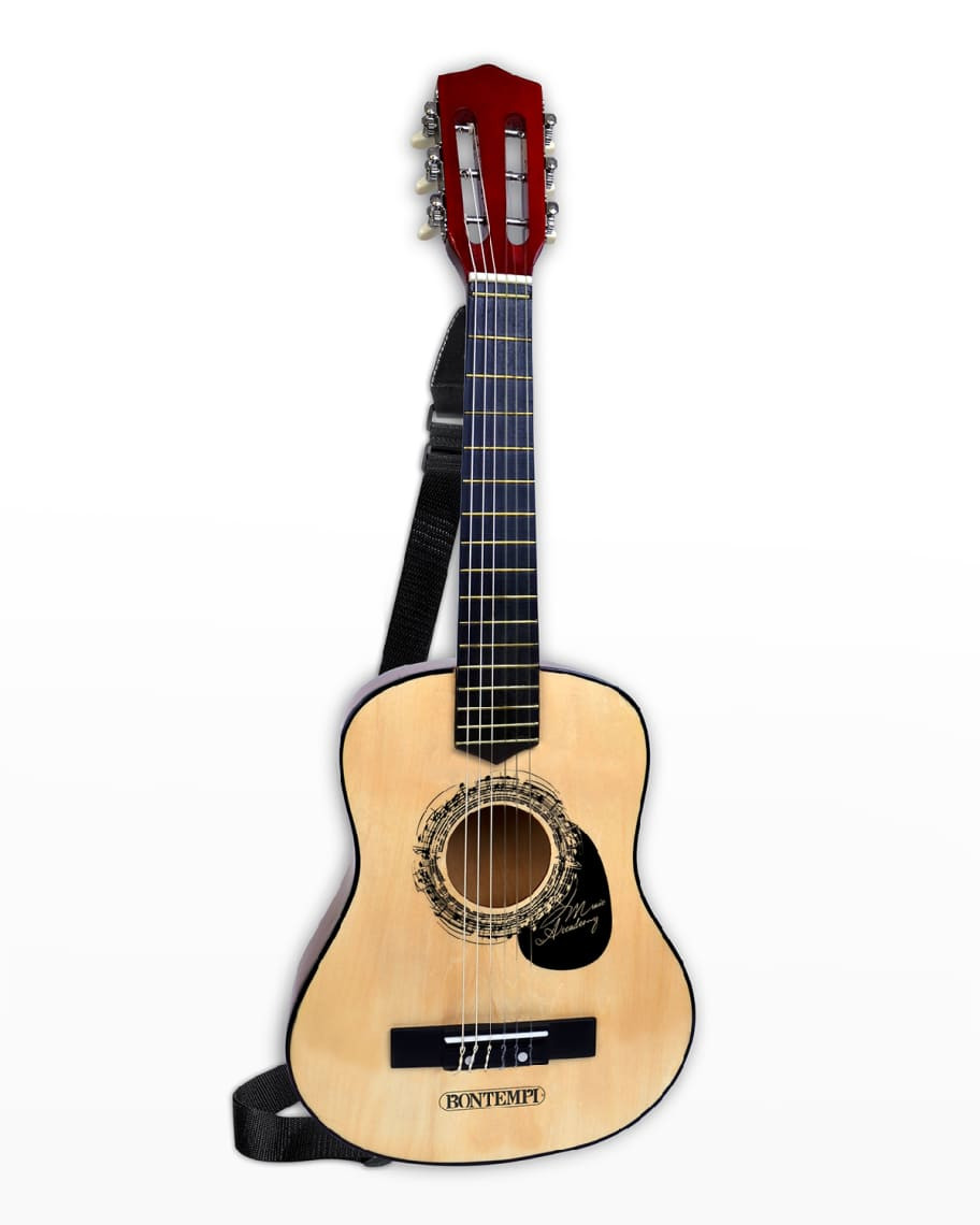 The Original Toy Company Kid's Wooden Guitar | Neiman Marcus
