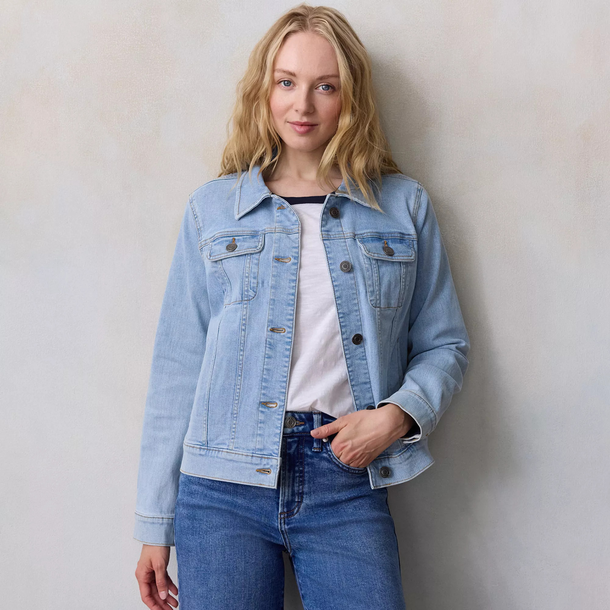 Women's LC Lauren Conrad Core Denim Jacket | Kohl's