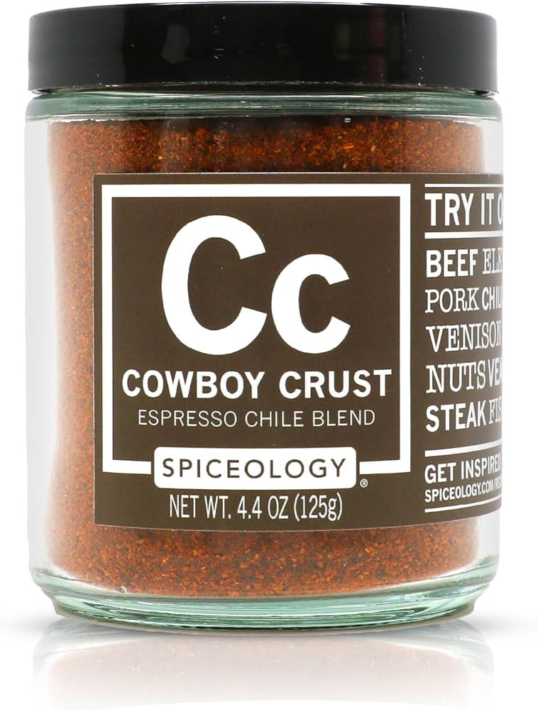 Spiceology - Cowboy Crust Espresso Chile Spice Blend - BBQ Rubs, Spices and Seasonings - Use On: ... | Amazon (US)