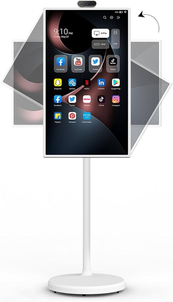 ApoloSign 32" Standbyme 1080p Portable Monitor with LG Incell Touch Screen, Android OS(Support Go... | Amazon (US)