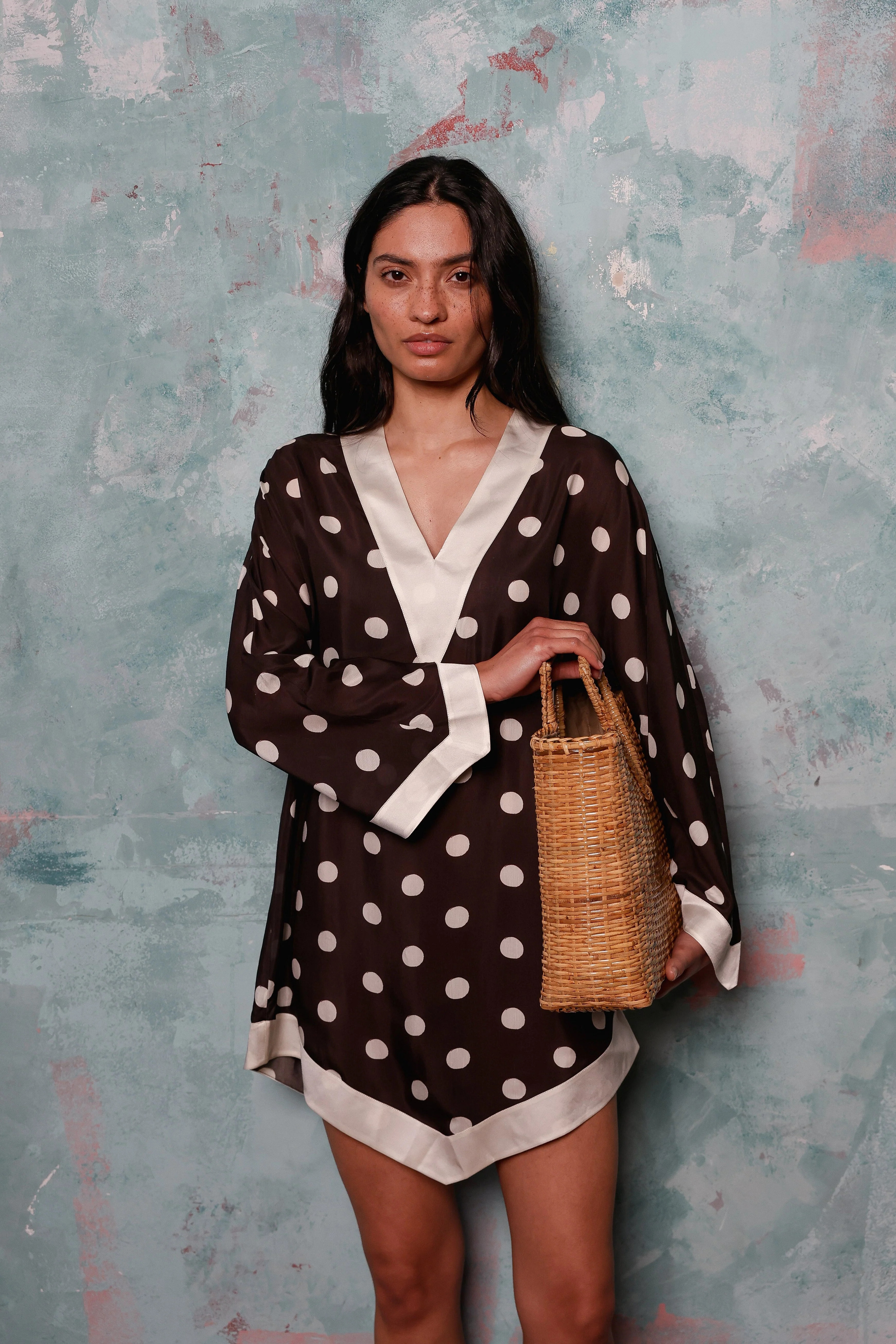 Rita silk-blend kaftan | It's 9pm