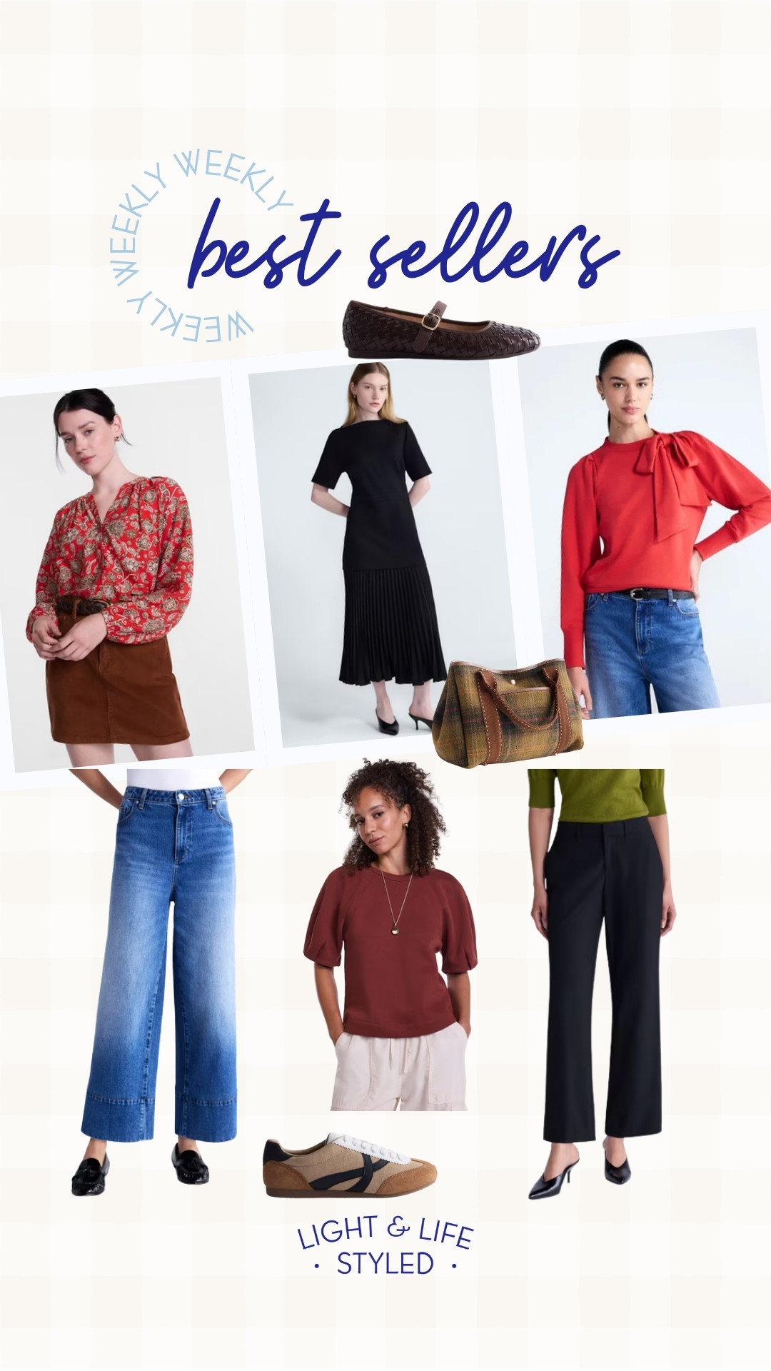 This week’s best sellers are SO good! 🤎 Easy pieces to wear now and carry right into fall!! 

walmart, fall outfit, summer outfit, vacation, travel, pants, jeans, flats, mary jane, purse, sneaker,

#LTKootd #LTKSeasonal #LTKSaleAlert