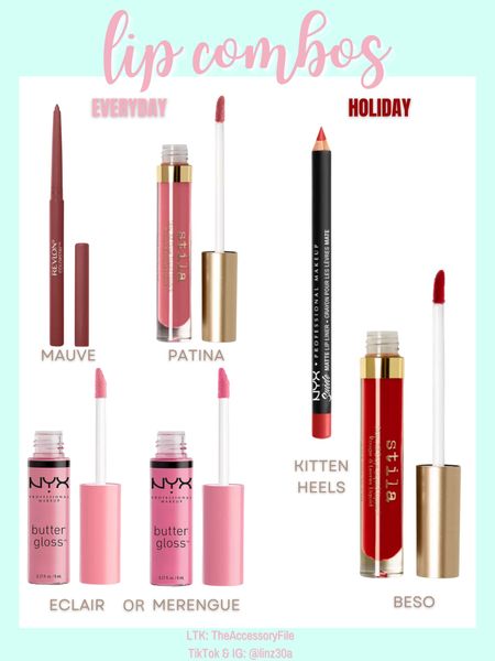 My most asked about lip combos! 

Christmas gifts, gifts for her, stocking stuffers, makeup, lip liner, butter gloss, liquid lipstick #blushpink #winterlooks #winteroutfits #winterstyle #winterfashion #wintertrends #shacket #jacket #sale #under50 #under100 #under40 #workwear #ootd #bohochic #bohodecor #bohofashion #bohemian #contemporarystyle #modern #bohohome #modernhome #homedecor #amazonfinds #nordstrom #bestofbeauty #beautymusthaves #beautyfavorites #goldjewelry #stackingrings #toryburch #comfystyle #easyfashion #vacationstyle #goldrings #goldnecklaces #fallinspo #lipliner #lipplumper #lipstick #lipgloss #makeup #blazers #primeday #StyleYouCanTrust #giftguide #LTKRefresh #LTKSale #springoutfits #fallfavorites #LTKbacktoschool #fallfashion #vacationdresses #resortfashion #summerfashion #summerstyle #rustichomedecor #liketkit #highheels #Itkhome #Itkgifts #Itkgiftguides #springtops #summertops #Itksalealert #LTKRefresh #fedorahats #bodycondresses #sweaterdresses #bodysuits #miniskirts #midiskirts #longskirts #minidresses #mididresses #shortskirts #shortdresses #maxiskirts #maxidresses #watches #backpacks #camis #croppedcamis #croppedtops #highwaistedshorts #goldjewelry #stackingrings #toryburch #comfystyle #easyfashion #vacationstyle #goldrings #goldnecklaces #fallinspo #lipliner #lipplumper #lipstick #lipgloss #makeup #blazers #highwaistedskirts #momjeans #momshorts #capris #overalls #overallshorts #distressesshorts #distressedjeans #whiteshorts #contemporary #leggings #blackleggings #bralettes #lacebralettes #clutches #crossbodybags #competition #beachbag #halloweendecor #totebag #luggage #carryon #blazers #airpodcase #iphonecase #hairaccessories #fragrance #candles #perfume #jewelry #earrings #studearrings #hoopearrings #simplestyle #aestheticstyle #designerdupes #luxurystyle #bohofall #strawbags #strawhats #kitchenfinds #amazonfavorites #bohodecor #aesthetics 

#LTKstyletip #LTKGiftGuide #LTKbeauty