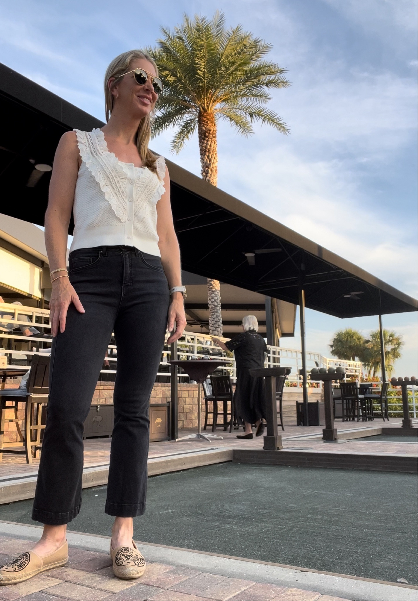 A tank - but make it fun and flirty! 