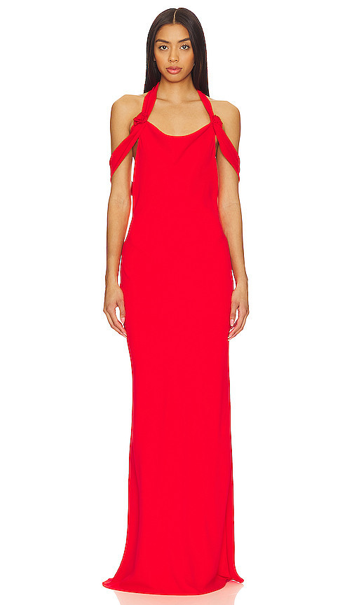 Amanda Uprichard X Revolve Serenade Maxi Dress in Red. Size S. Also in XL. | Revolve Clothing (Global)