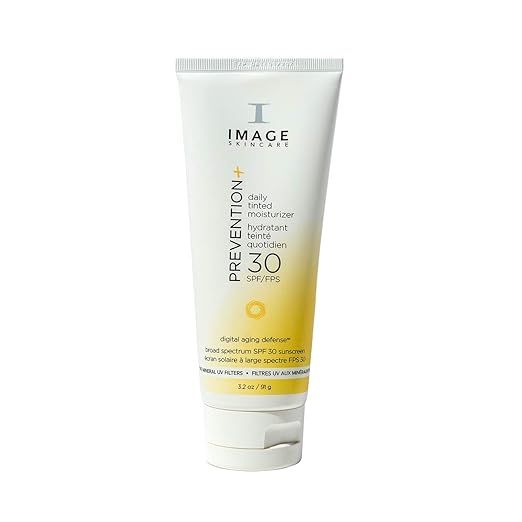 IMAGE Skincare Prevention Daily Tinted SPF 30 Moisturizer, Multi, 3.2 Ounce | Amazon (US)