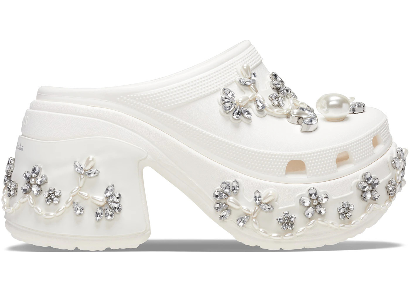 Crocs Siren Clog Simone Rocha Chalk | StockX