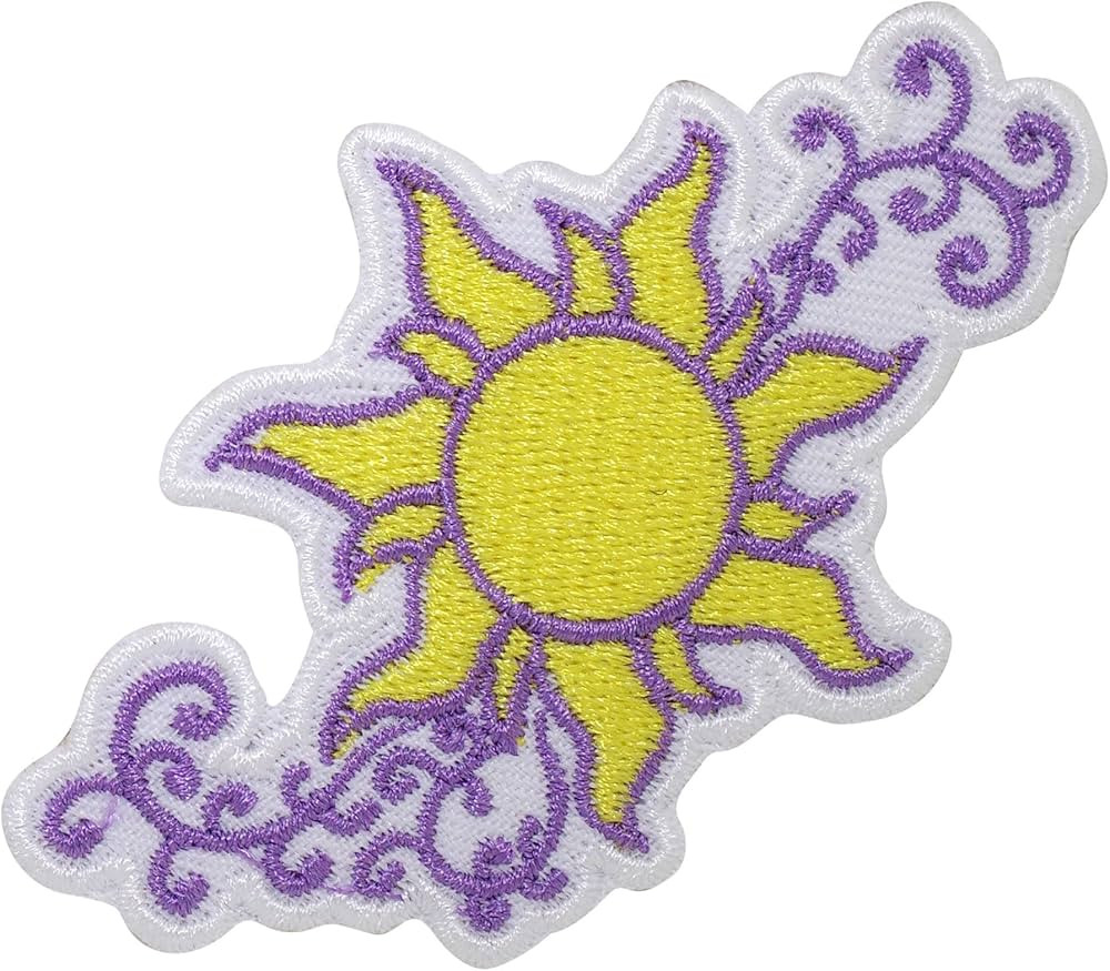 Sun Patch Iron on Patches Embroidered Badge Saw On for Jeans, Clothing, Bags, Jackets, Caps, Yell... | Amazon (US)