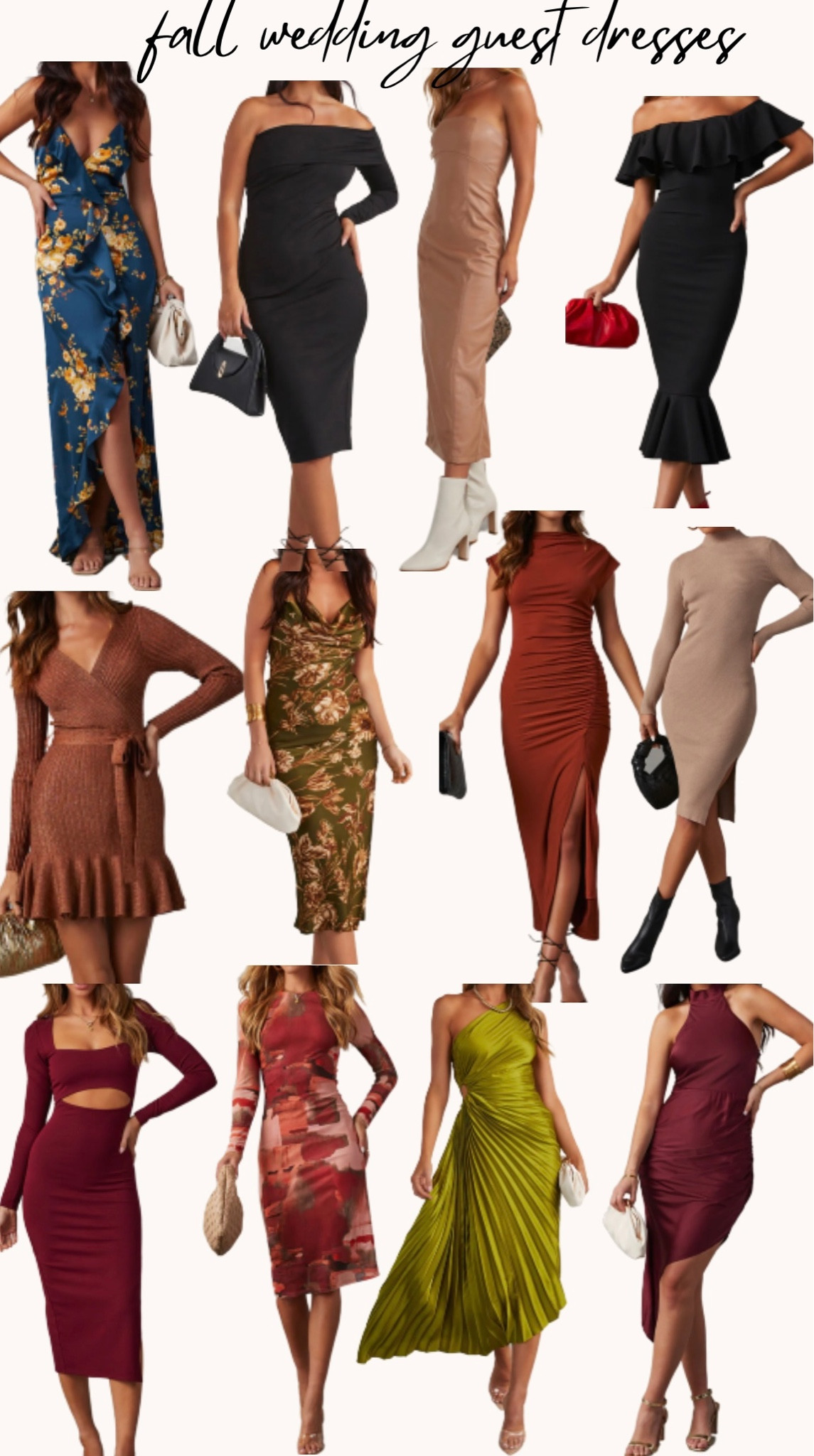 Attend fall weddings with elegance and grace with these amazing, classy wedding guest dresses. 🍂👗

As the leaves turn golden and the air gets crisp, let your style reflect the enchanting essence of fall. Dive into a curated collection of dresses that perfectly marries warmth with sophistication.

Each dress expresses the romance of the season, with classy cuts, luxurious fabrics, and designs that flatter every silhouette. Whether it's an intimate countryside affair, a grand ballroom event, or a twilight beach ceremony, find the perfect attire that complements the occasion.

Celebrate love amidst the amber tones of fall, and be the guest that turns heads not just for your impeccable style, but for the grace and poise our dresses bring.

#FallForFashion #AutumnElegance #WeddingGuestGlamour #FallWeddingGuestDress

#LTKwedding #LTKsalealert #LTKSale