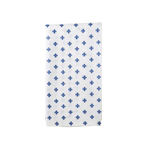 French Blue Embroidery Tea Towel | Caitlin Wilson Design