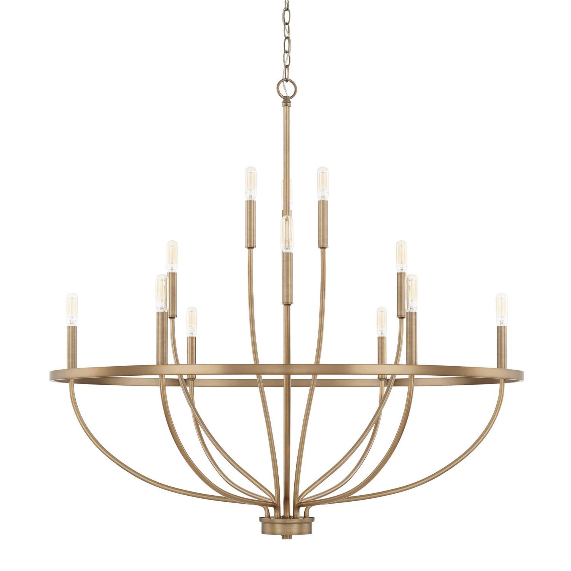 Greyson 40 Inch 12 Light Chandelier by Homeplace by Capital Lighting Fixture Company | 1800 Lighting
