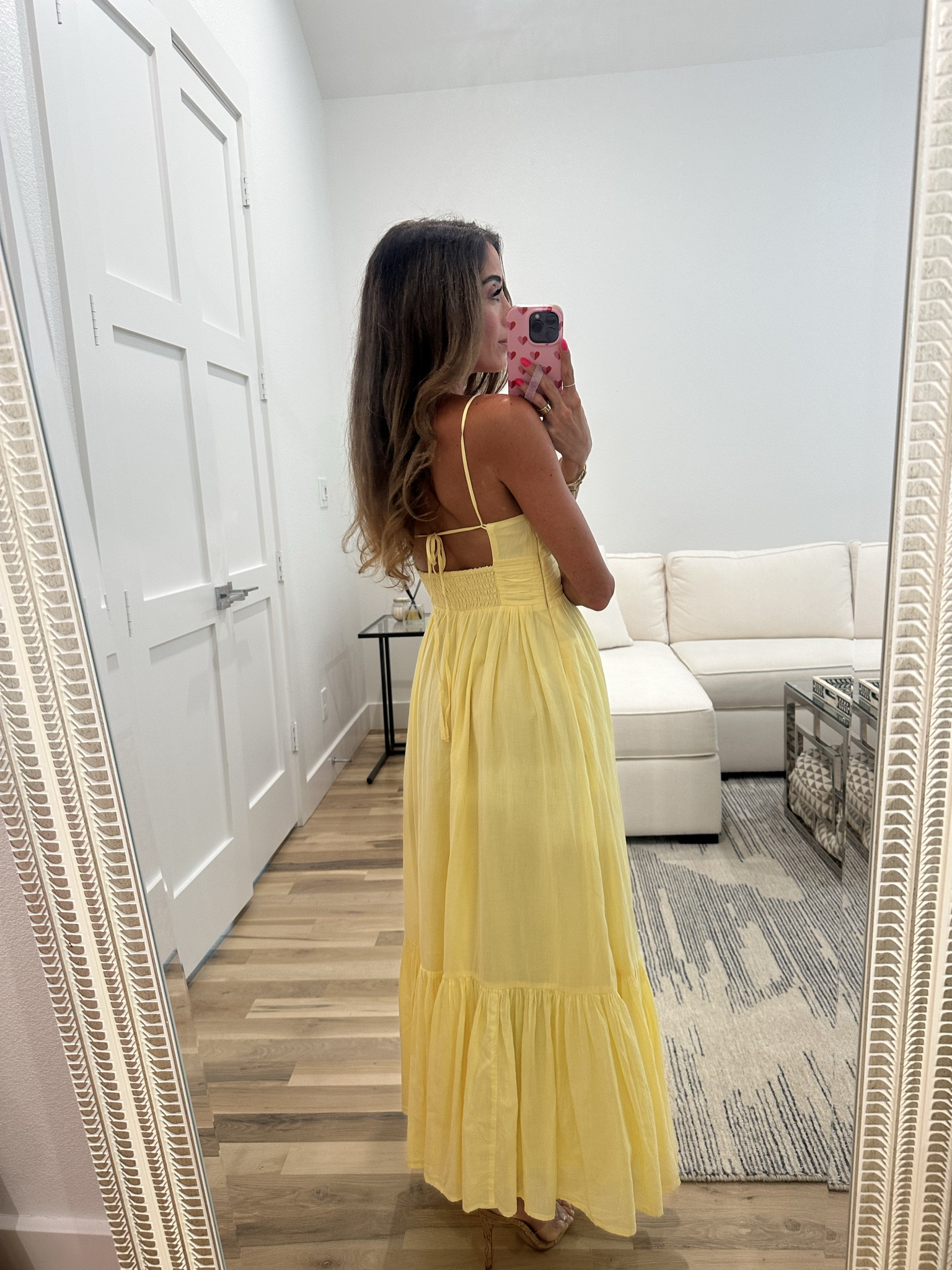 Maxi dress for summer size xxsp cut out dress yellow dress 

#LTKFindsUnder50 #LTKSaleAlert #LTKPetite