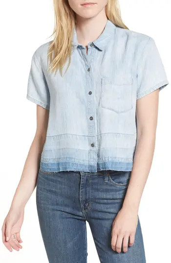 Women's Rails Gemma Blouse, Size X-Small - Blue | Nordstrom