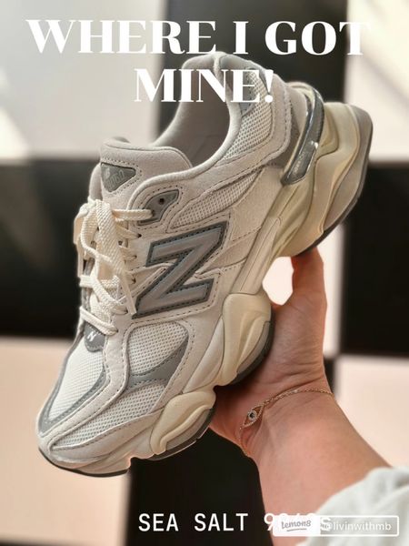 Some sizes of the New Balance 9060 in Sea Salt have restocked!

PLEASE REMEMBER these are men’s sizing. I did a size 6 (women’s 7.5). TTS  

#LTKFind #LTKstyletip #LTKshoecrush