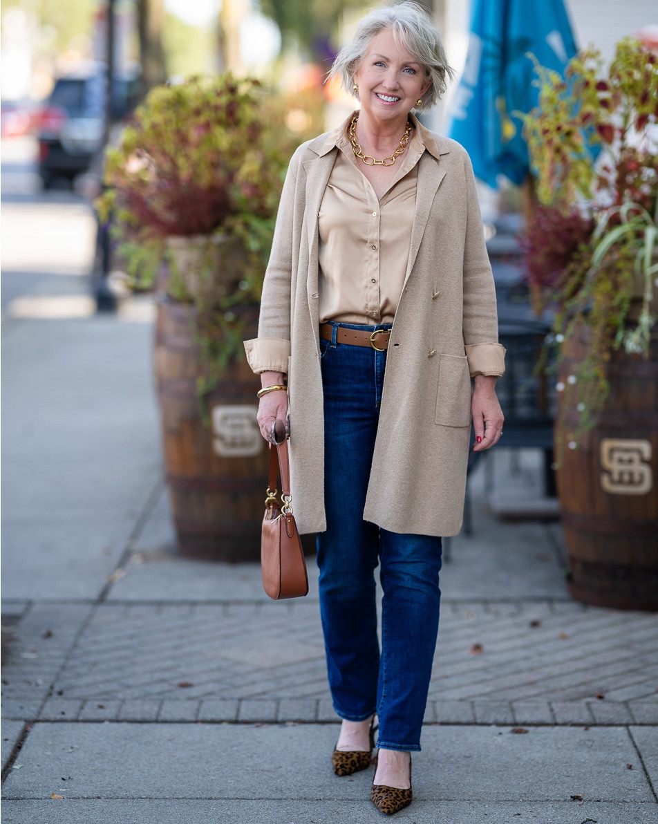 This fall outfit formula always looks so polished.✨ learn more about this outfit formula on the blog  

#LTKStyleTip #LTKSeasonal #LTKMidsize