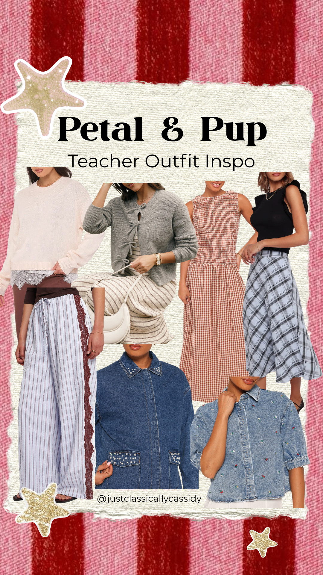 Teacher outfit inspo with a little more personality🤎 

Loving these Petal & Pup finds for mixing, matching + layering as we head into fall!





Fall outfits women, teacher outfits, work outfits, back to school, teacher outfit ideas, teacher fashion, workwear, fall outfits, fall fashion, transitional outfits, layered outfits, Petal and Pup, justclassicallycassidy 

 #LTKootd #LTKSeasonal #LTKWorkwear