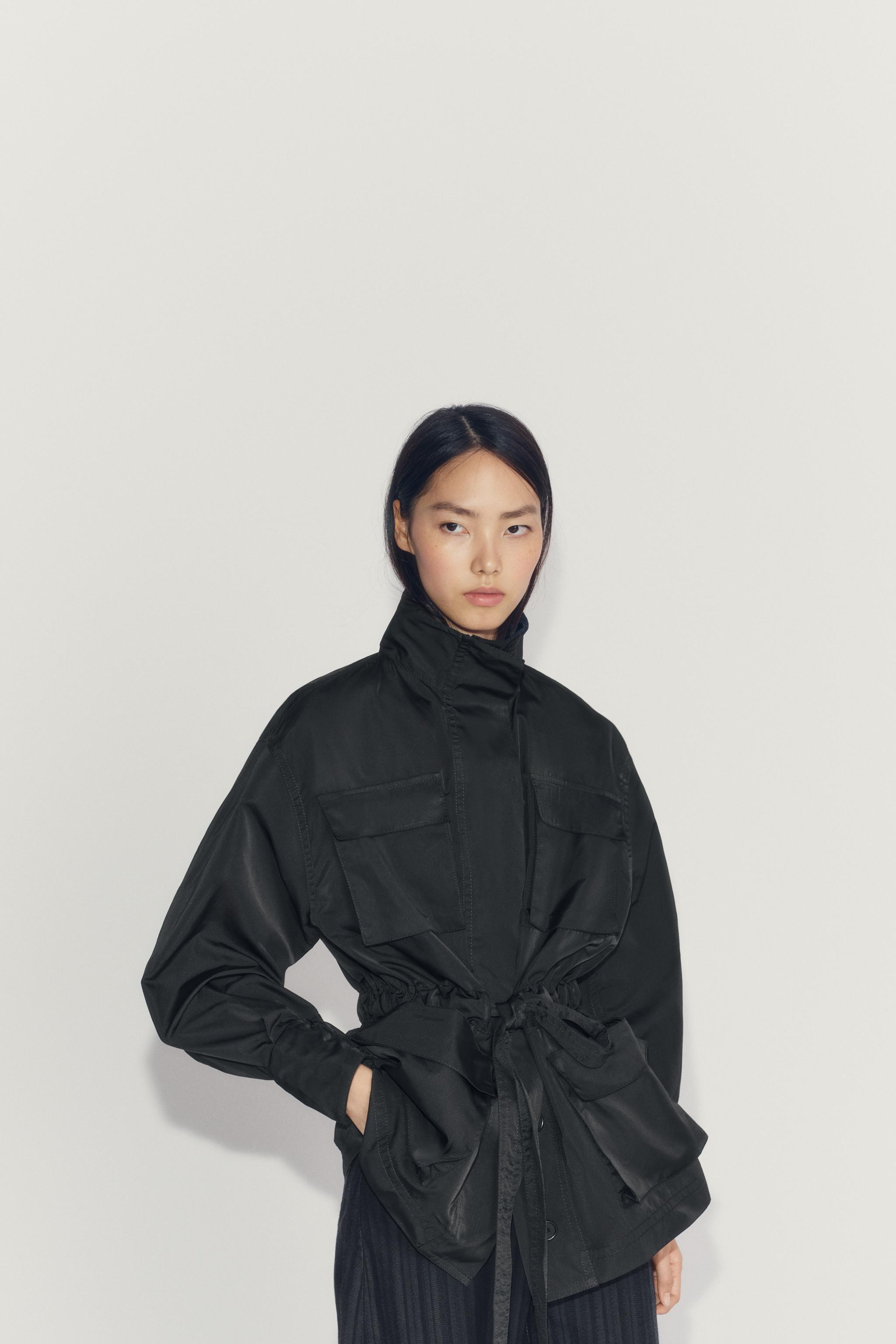 JACKE MIT G\u00dcRTEL ZW COLLECTION | Zara DE