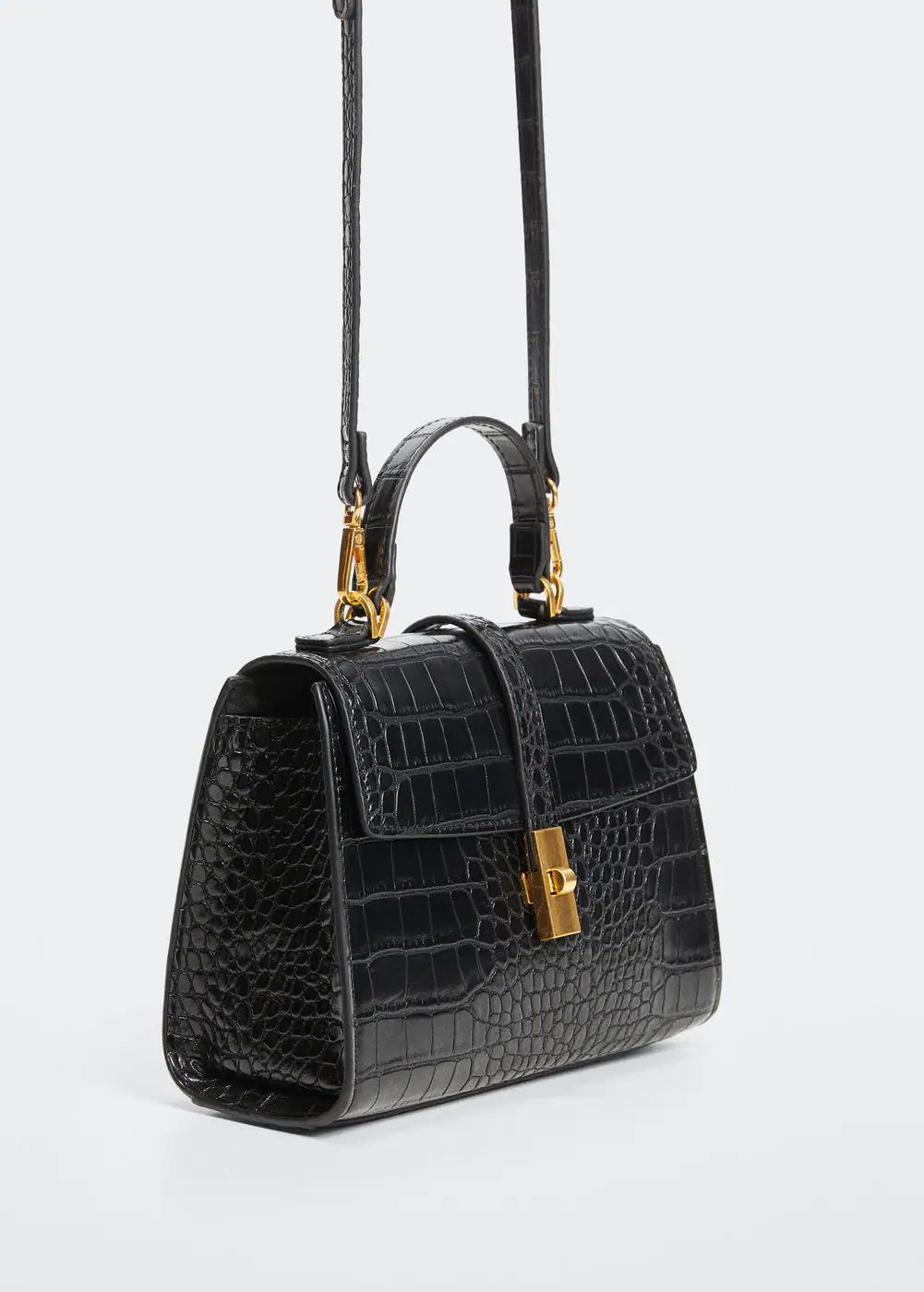 Croco crossbody bag -  Women | Mango USA | MANGO (US)