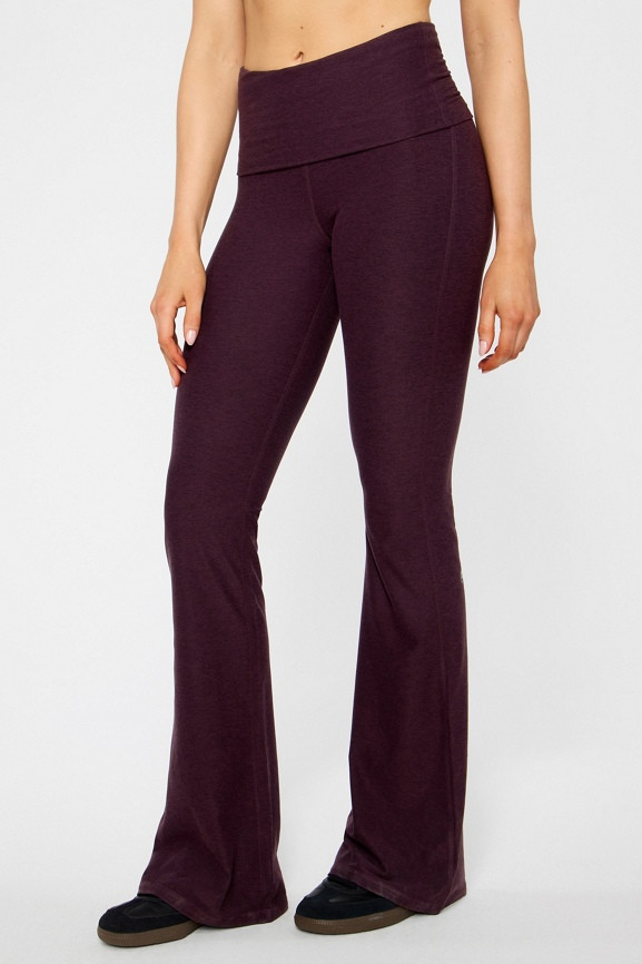 Cloud Jersey Foldover Flare | Fabletics