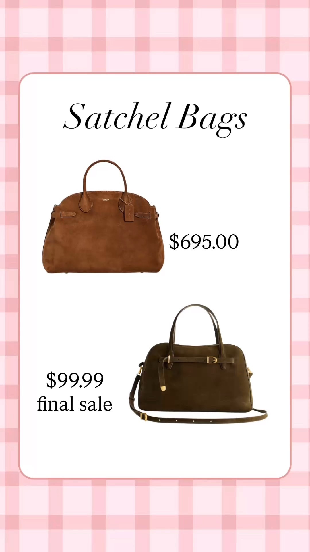 Satchel bags 

#LTKootd #LTKWorkwear #LTKTravel