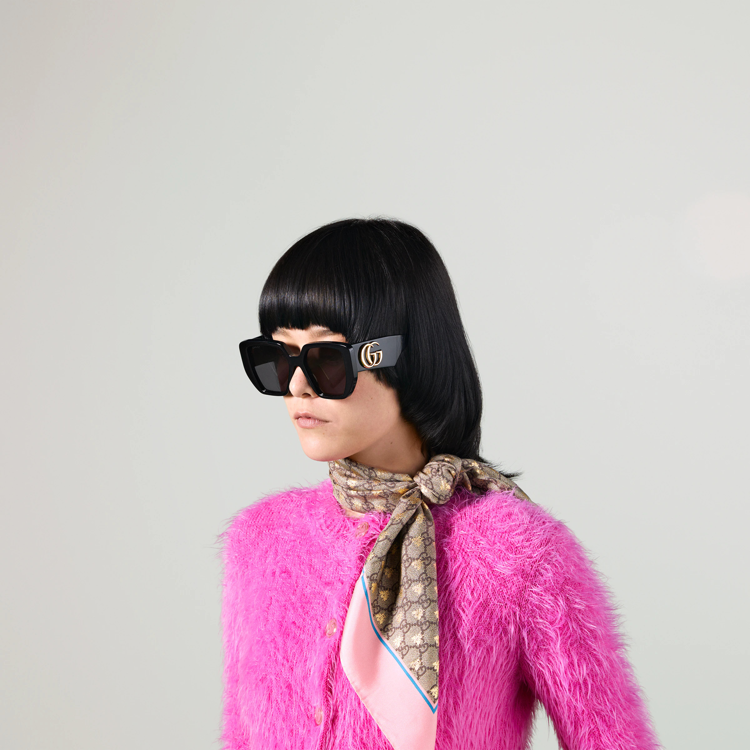 Rectangular-frame sunglasses | Gucci (US)