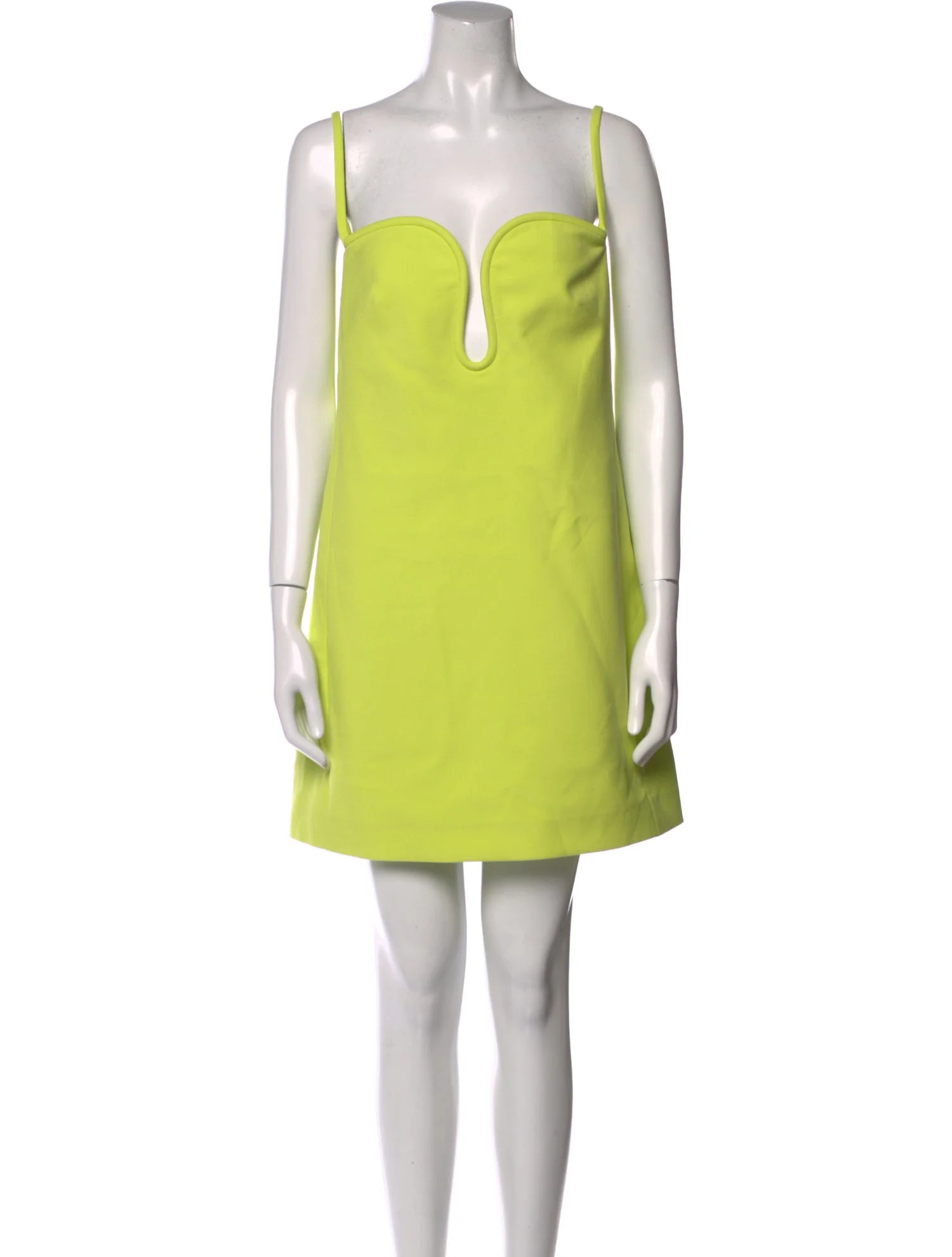 Square Neckline Mini Dress | The RealReal