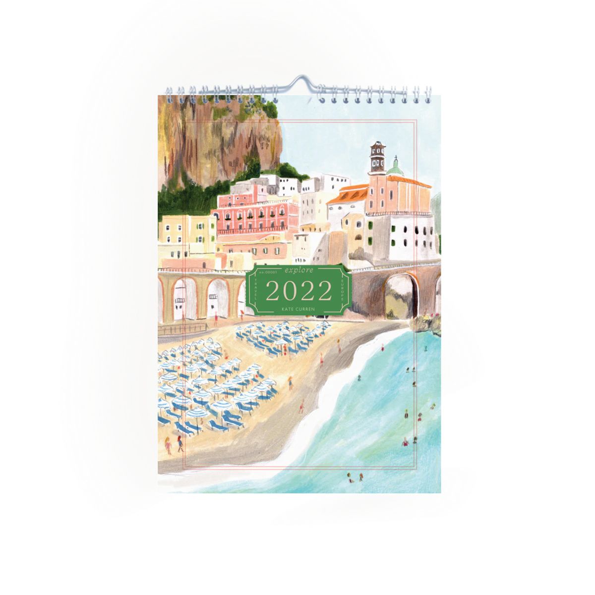 Travel Destinations | Calendar Regular | Papier