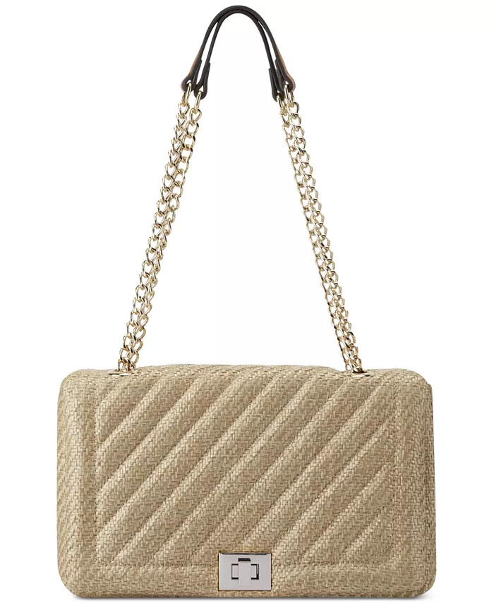 Soft Ajae Small Straw Shoulder Bag, Created for Macy's | Macys (US)