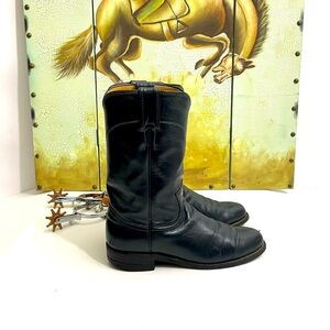 JUSTIN Women's “Cora” Western Ropers - Navy Blue | Poshmark